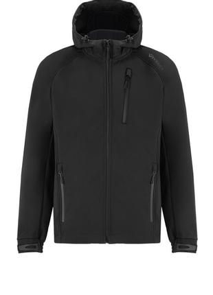 Куртка viverra softshell infinity hoody black s (рб-2239051) к...