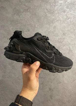 Мужские кроссовки nike react vision black2 фото