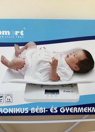Ваги нові електронні для новонароджених momert1 фото