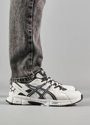 Мужские кроссовки asics gel kahana 8 white black белый повседневные кроссовки асикс гель кахана 8 весна лето8 фото