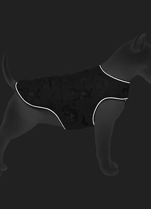 Курточка-накидка для собак waudog clothes, рисунок "рик и морти 3", xs, а 26 см, b 33-41 см, с 18-26 см5 фото