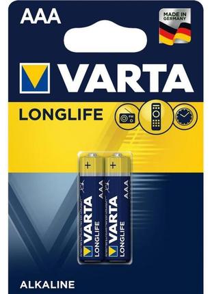 Батарейка varta aaa varta longlife lr03 * 2 (04103101412)