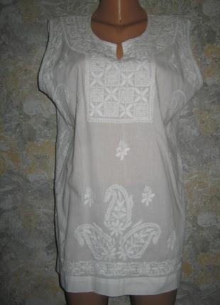 Натуральное платье туника блуза в идеале3 фото