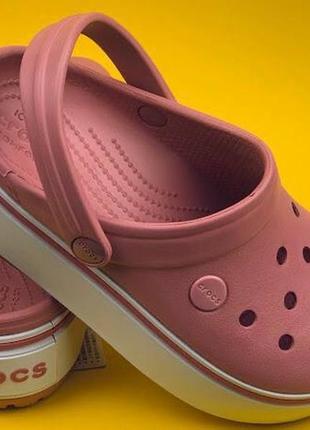 Crocs platform1 фото