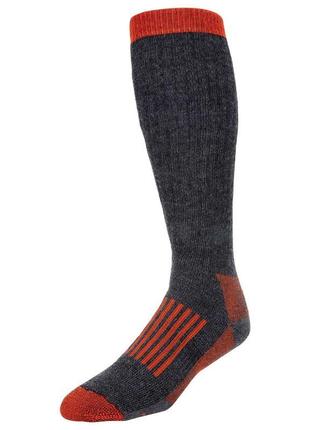 Шкарпетки simms merino thermal otc sock carbon m (13140-003-30)