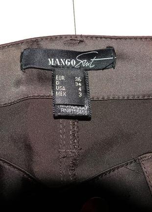 Атласные брюки mango, р. 364 фото