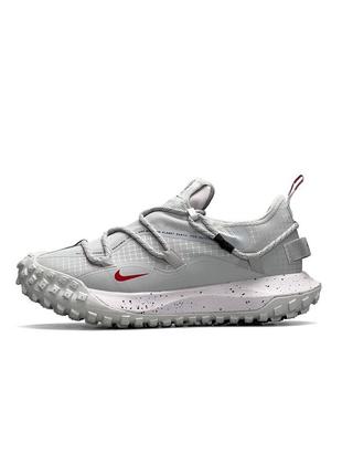 Мужские кроссовки найк серые nike acg mountain fly low gray1 фото