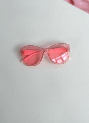 Окуляри дитячі рожеві3 фото