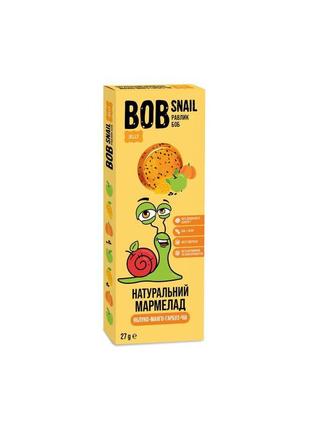 Мармелад bob snail равлик боб яблуко-манго-гарбуз-чіа 27 г (48...