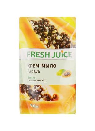 Рідке мило fresh juice papaya дой-пак 460 мл (4823015914638)