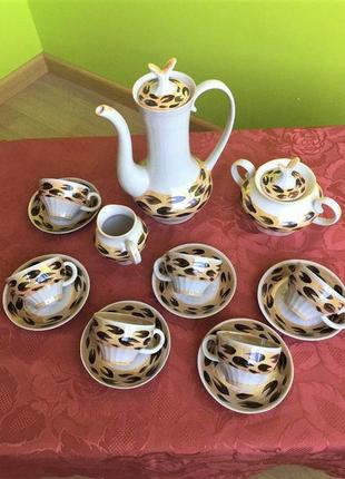 Сервиз кофейных времен срстр на 6 персон