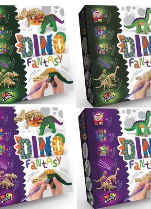 Креативна творчість "dino fantasy" рос/укр   danko toys df-01-01,02  ish