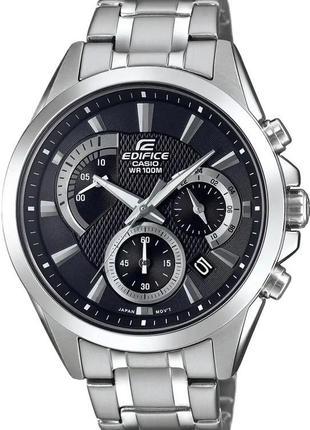 Годинник casio efv-580d-1avuef edifice. сріблястий