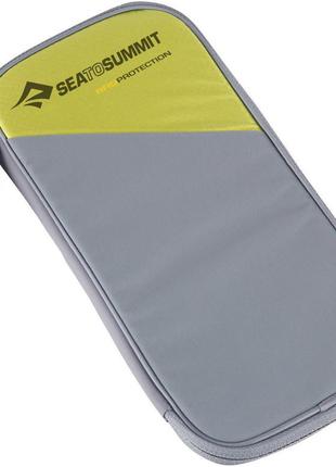 Гаманець sea to summit travel wallet rfid. l. lime/grey