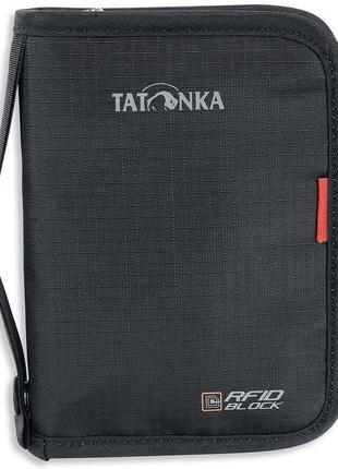 Гаманець tatonka travel zip m rfid b black