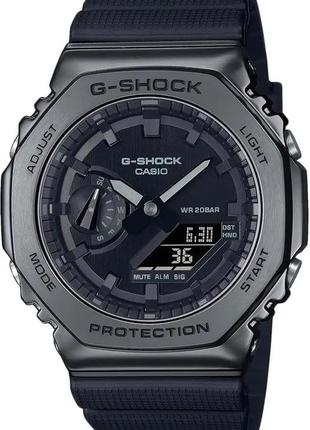 Годинник casio gm-2100bb-1aer g-shock. чорний