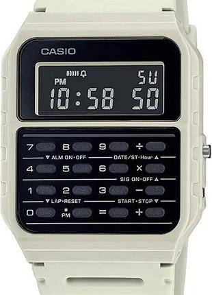 Годинник casio ca-53wf-8bef. бежевий