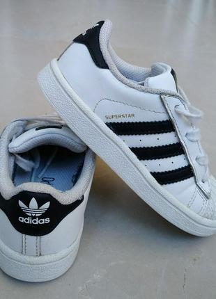 Adidas originals superstar кроссовки для мальчика обувь детская кросів1 фото