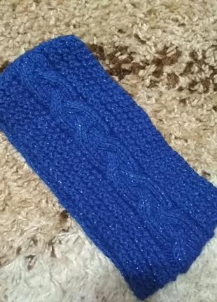 Комплект шарф и повязка на голову