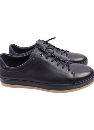 Кеды мужские lido marinozi синие натуральная кожа, 41