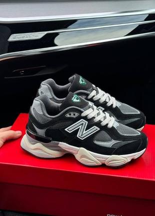 Жіночі кросівки new balance 9060 black beige