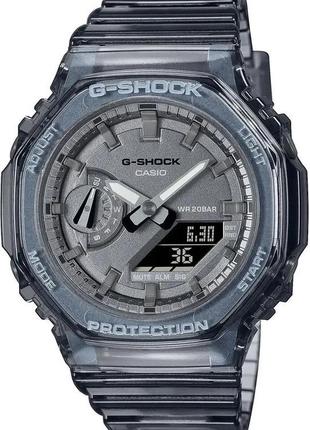 Годинник casio gma-s2100sk-1aer g-shock. сірий