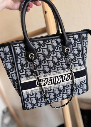 Сумка шопер christian dior турция отличное качество новая4 фото