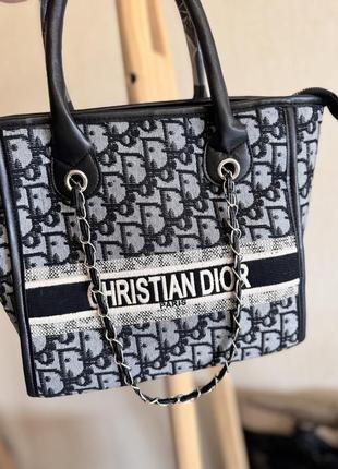 Сумка шопер невелика christian dior турція нова гарна якість1 фото