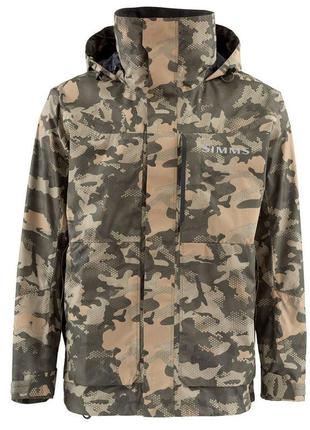 Куртка simms challenger jacket hex flo camo timber s (12906-91...