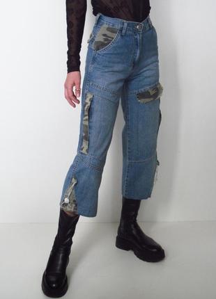 Бриджи /укороченные джинсы vip bonis турция.1 фото