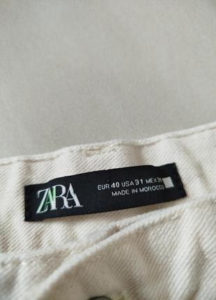 Бежеві джинси  zara4 фото