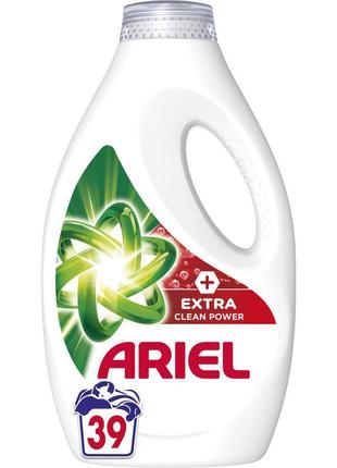 Гель для прання ariel extra clean 1.95 л (8006540878774)1 фото