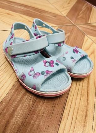 Кроксы crocs на девочку c8 (24) 14,5 см