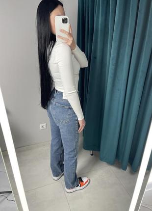 Джинси zara straight fit9 фото