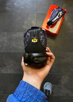 Чоловічі кросівки сині з чорним nike air max plus tn midnight2 фото