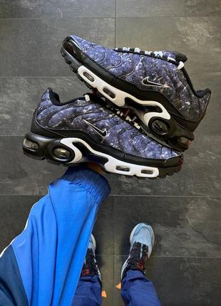 Чоловічі кросівки сині з чорним nike air max plus tn midnight5 фото