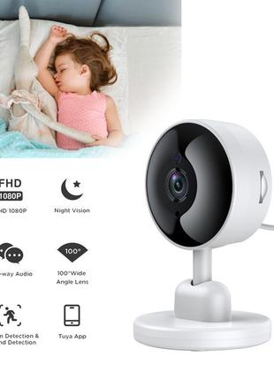 Відеоняня з підключенням до телефону wifi smart camera 1080p 2...1 фото