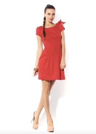 Красное платье новое демисезон ruta-s