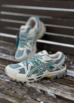 Asics gel-kahana 8 beige mint3 фото