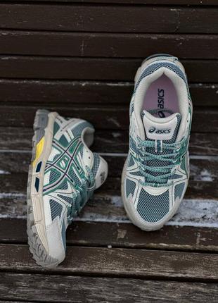 Asics gel-kahana 8 beige mint4 фото