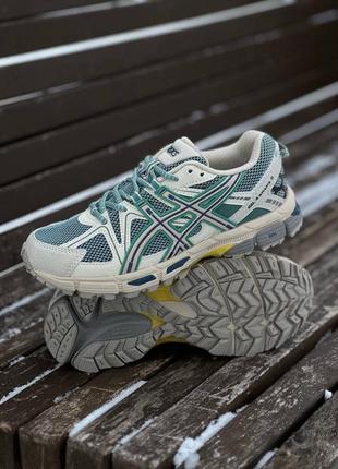 Asics gel-kahana 8 beige mint5 фото