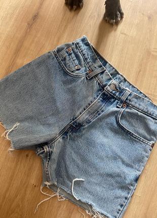 Джинсовые шорты levi’s