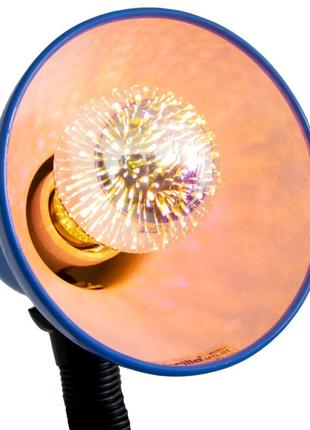 Декоративна світлодіодна лампочка 3d феєрверк a60, е27, діодна...4 фото