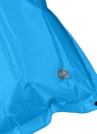 Надувний матрас в палатку "adventuridge" 180х60см синьо-сірий,...6 фото