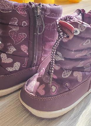 Чобітки дитячі 21 розмір 4