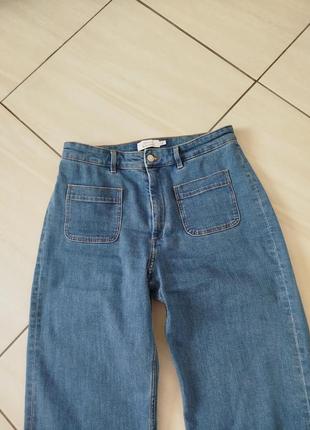 Брендовые джинсы палаццо5 фото