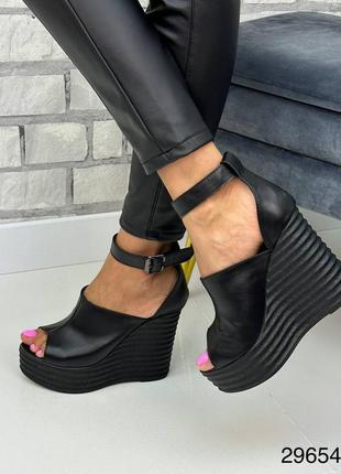 Натуральна шкіра замша всі розміри босоніжки