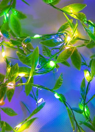 Гірлянда на вікно xmas 200led 3.9м новорічні гірлянди лед бахр...2 фото