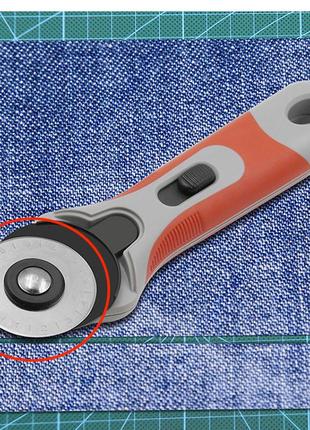 Кругле запасне лезо для роликового дискового ножа 45 мм, rc-11, l type, rb-01 (dafa) тайвань8 фото