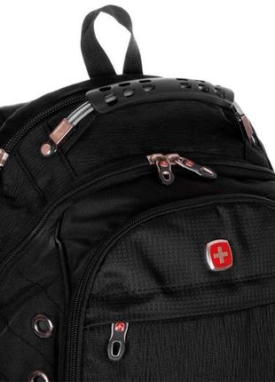 Міський рюкзак чоловічий "6918" 35л, чорний рюкзак для ручної
...3 фото